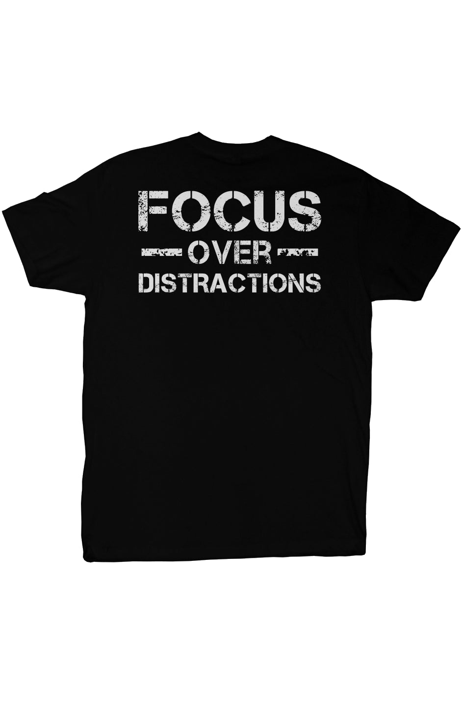 Focus over Distractions blk