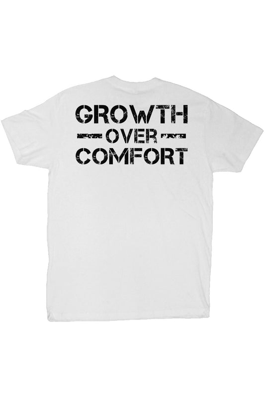 Growth over Comfort wht